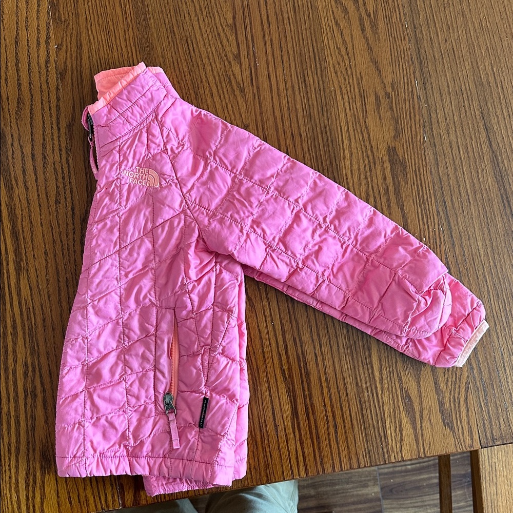 The North Face Pink Thermoball Jacket